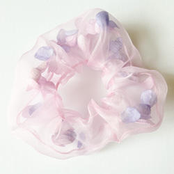 桜の花びらシルクシアーシュシュ シュシュ irui 通販 19133356｜Creema