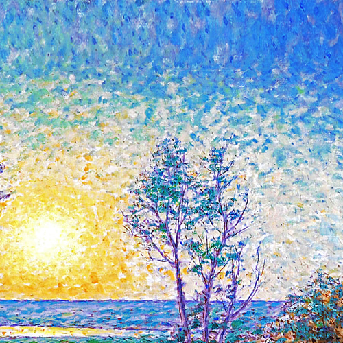 楽天市場】絵画 ギィ デサップ「ウォール ストリート」 額入り