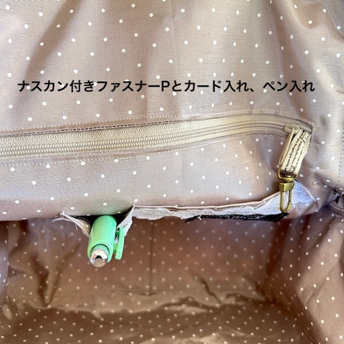 creema限定、ウイリアムモリス、イチゴ泥棒、ラミネートリュック1点物