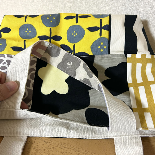 北欧パッチワークトートバッグ トートバッグ fleur 通販 19359885