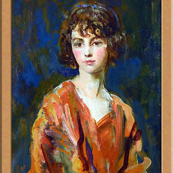 女性の肖像画 A4 アメリカのアート 絵画 ARTE 通販 19359929