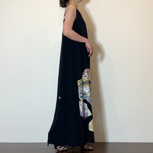 着物リメイク 留袖 Aラインワンピース ワンピース komomo 通販