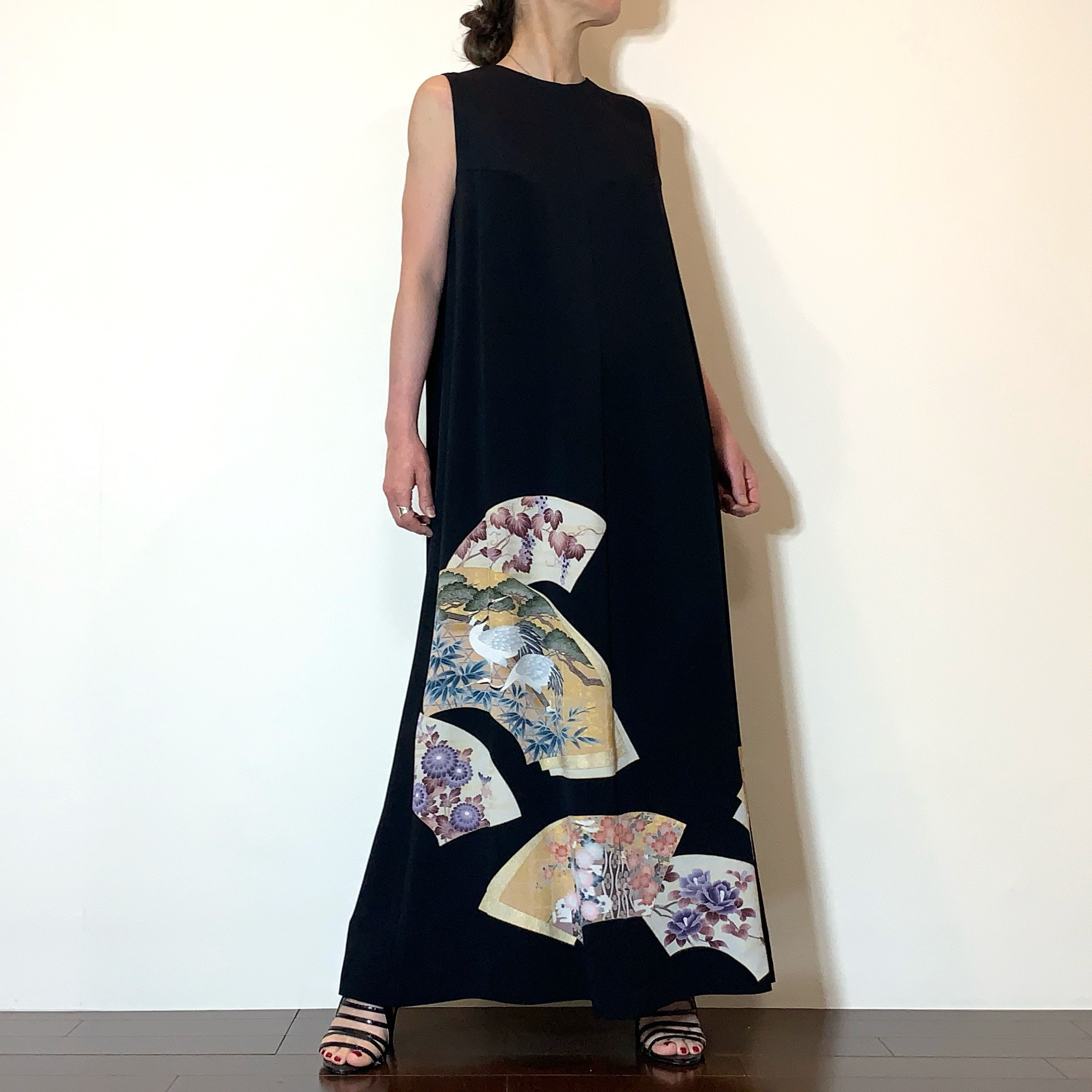 専用　正絹振袖からAラインワンピース