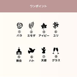 SHOPオープン記念特価【１つで３役！】　席札・コースター・プチギフトにどうぞ　結婚式•披露宴・パーティ・イベント　 9枚目の画像