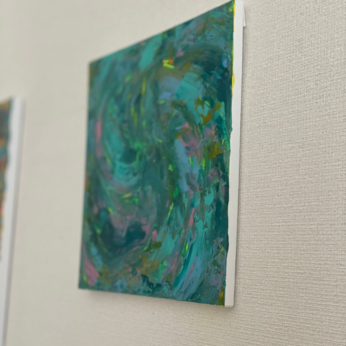 生命エネルギーアート 氣・プラーナ 絵画 レムリアンマーメイドNOZOMI