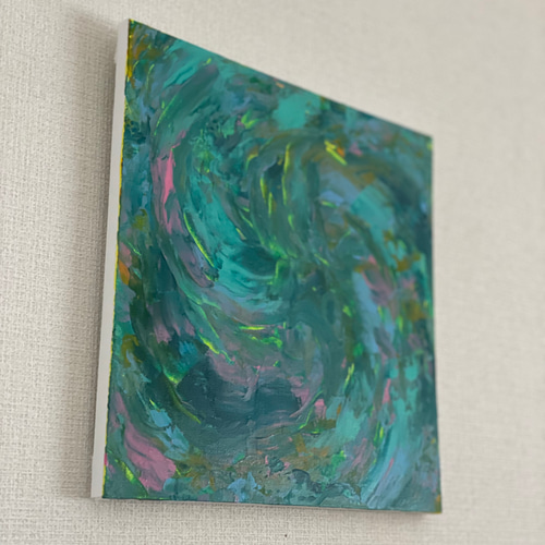 生命エネルギーアート 氣・プラーナ 絵画 レムリアンマーメイドNOZOMI