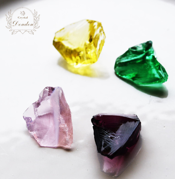 アンダラクリスタル 4つのセット〔sa4220〕 天然石 Crystal doudou