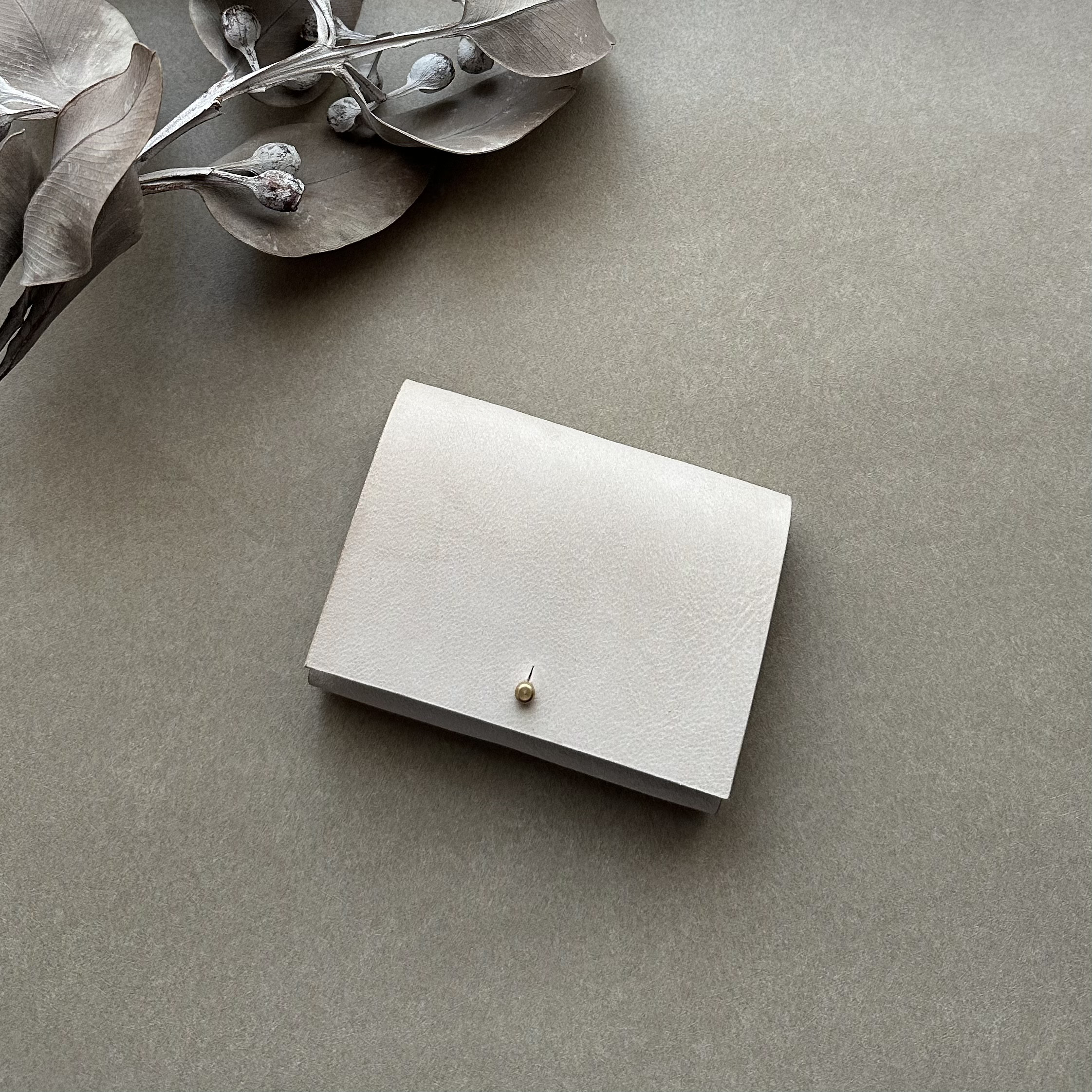 half wallet / コンパクト財布 / 二つ折り財布 ˗ˏˋ ALASKA ˎˊ˗〖アイボリー〗〖春財布〗