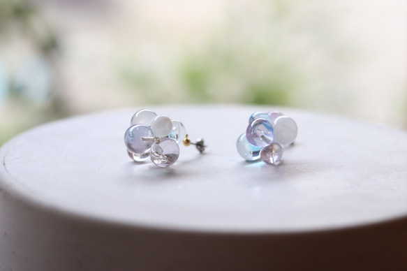 シャボン玉ピアス 11枚目の画像