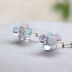 シャボン玉ピアス 8枚目の画像