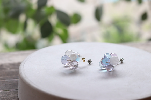 シャボン玉ピアス 12枚目の画像