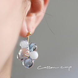 シャボン玉ピアス 2枚目の画像