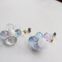 シャボン玉ピアス 14枚目の画像