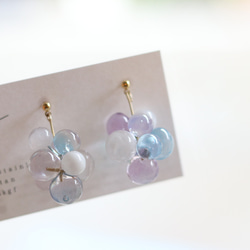 シャボン玉ピアス 9枚目の画像