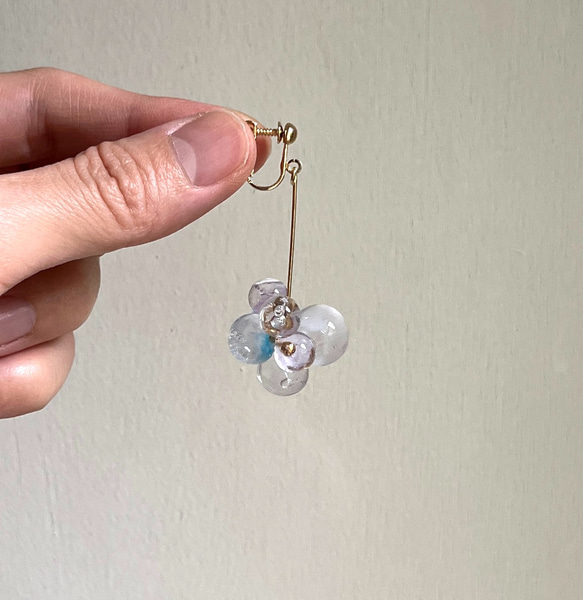 シャボン玉ピアス 16枚目の画像