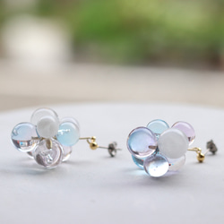 シャボン玉ピアス 15枚目の画像