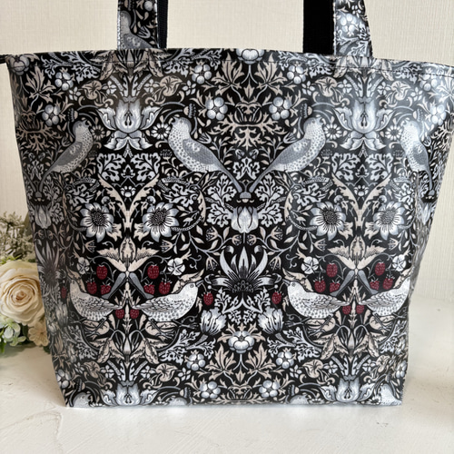 ラミネートトートバック あおりタイプ ウィリアムモリス 2 トート  