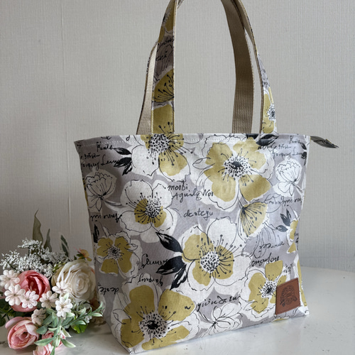 ラミネートトートバック あおりタイプ 1 トートバッグ tumugi 通販  