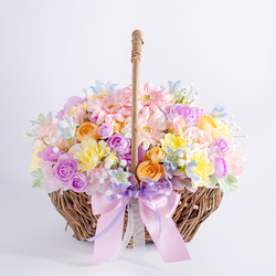パームフラワー♡ブーケ&ブートニア ドライフラワー＊63cm＊パームフラワー＊ブーケブートニア