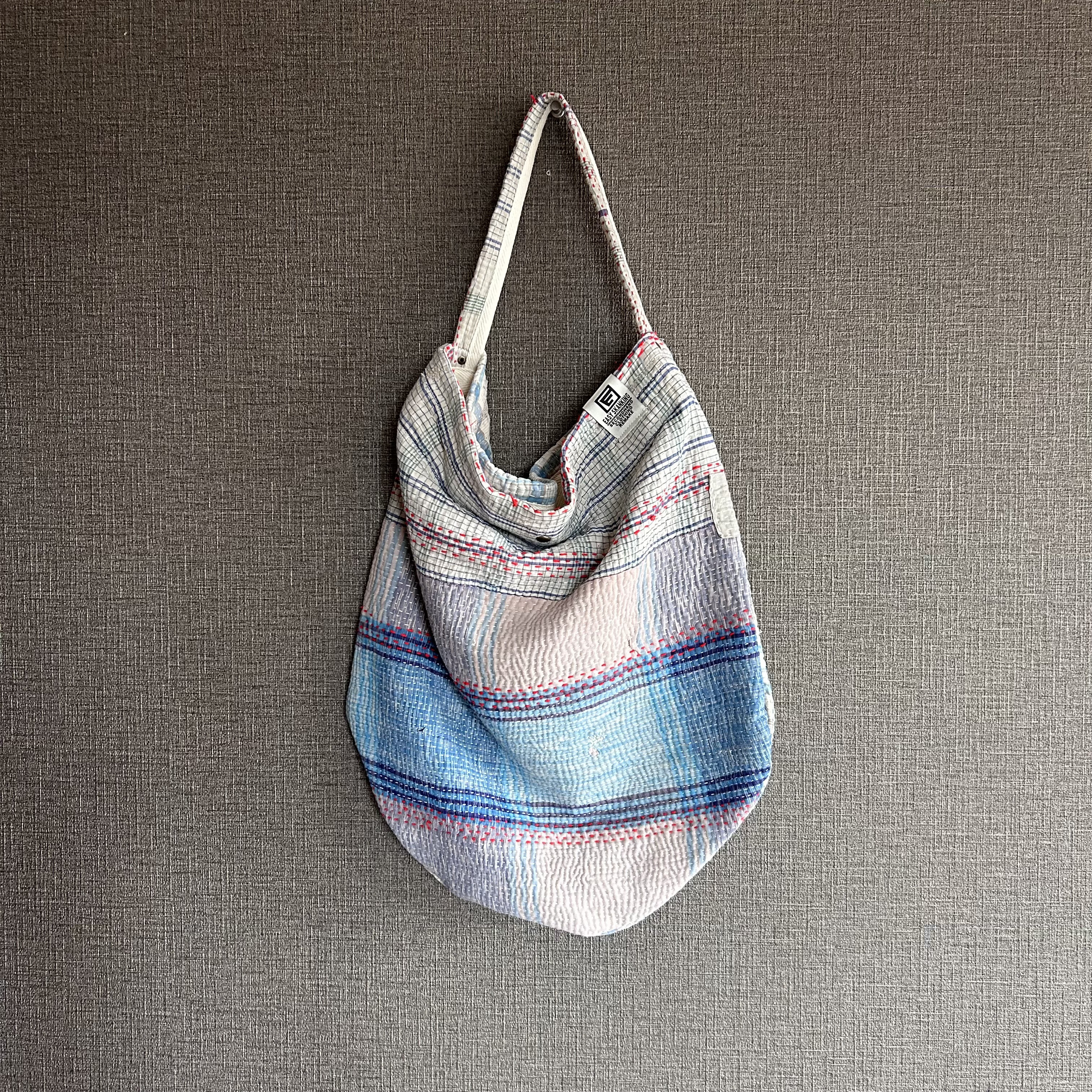 Vintag Kantha Quilt BAG　ー D ー