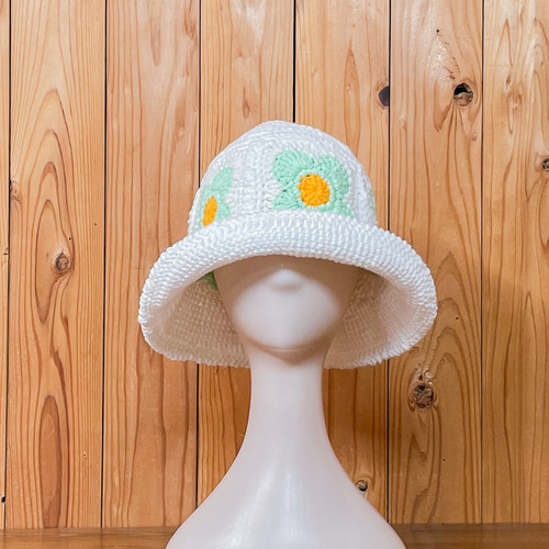 けんけんぱー　おまとめ 春夏　クラッシャーハット Flower Crusher Knit Hat | PIEAL