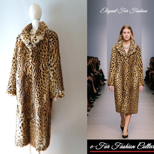 毛皮　レオパード　ロングコート 楽天市場】ファー コート もふもふコート ロングコート