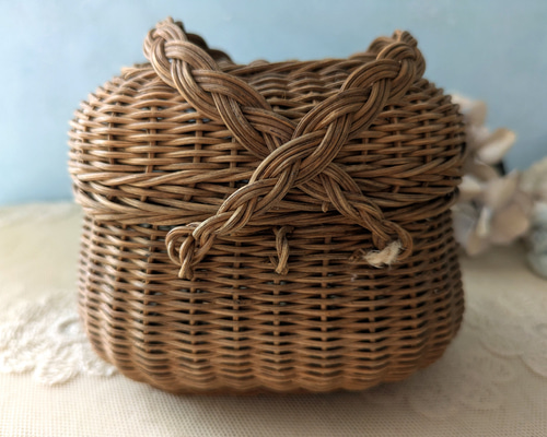 アンティーク　ノアールドールパニエ アンティークドールパニエ＊角型 - BLEU CURACAO FRANCE