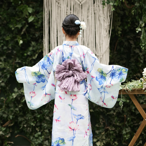 子供 セパレート浴衣&しわ兵児帯セット 2Way かわいい 浴衣