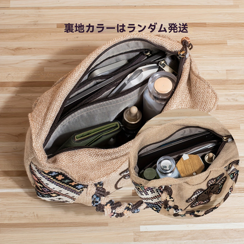 ヴィンテージフラワー刺繍トートバッグ、レトロボヘミアン風、女性用