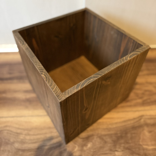 ウッドキューブ 花台 木箱収納 天然杉無垢材 木製ボックス インテリア雑貨 杉無垢材のナチュラルウッドキューブ｜花台・ディスプレイ・収納