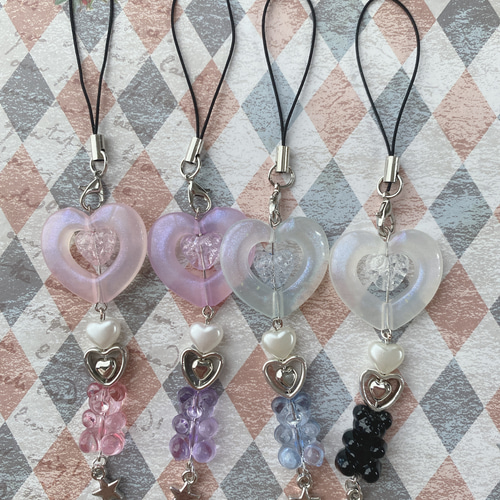 ビーズキーホルダーコレクトブックビーズストラップ オーダーページ 韓国 y2k オーダー】ビーズキーホルダー コレクトブック ストラップ y2k 韓国