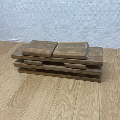 折りたたみ什器 横幅35cm 3点セット】刻印サービス/ディスプレイ台