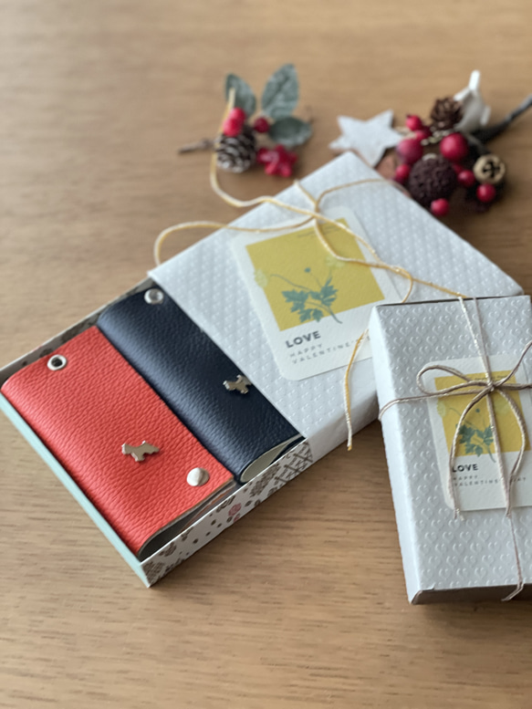 12犬種＋αから選べる！(レザーカラー16色)スマートキー対応コンパクトキーケース 3枚目の画像