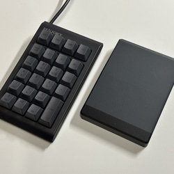 オーダー作品　Keychron B1 Pro向け　トラックパッド合体パームレスト Keychron B1 Pro & Magic Trackpadドッキングトレイ+リスト