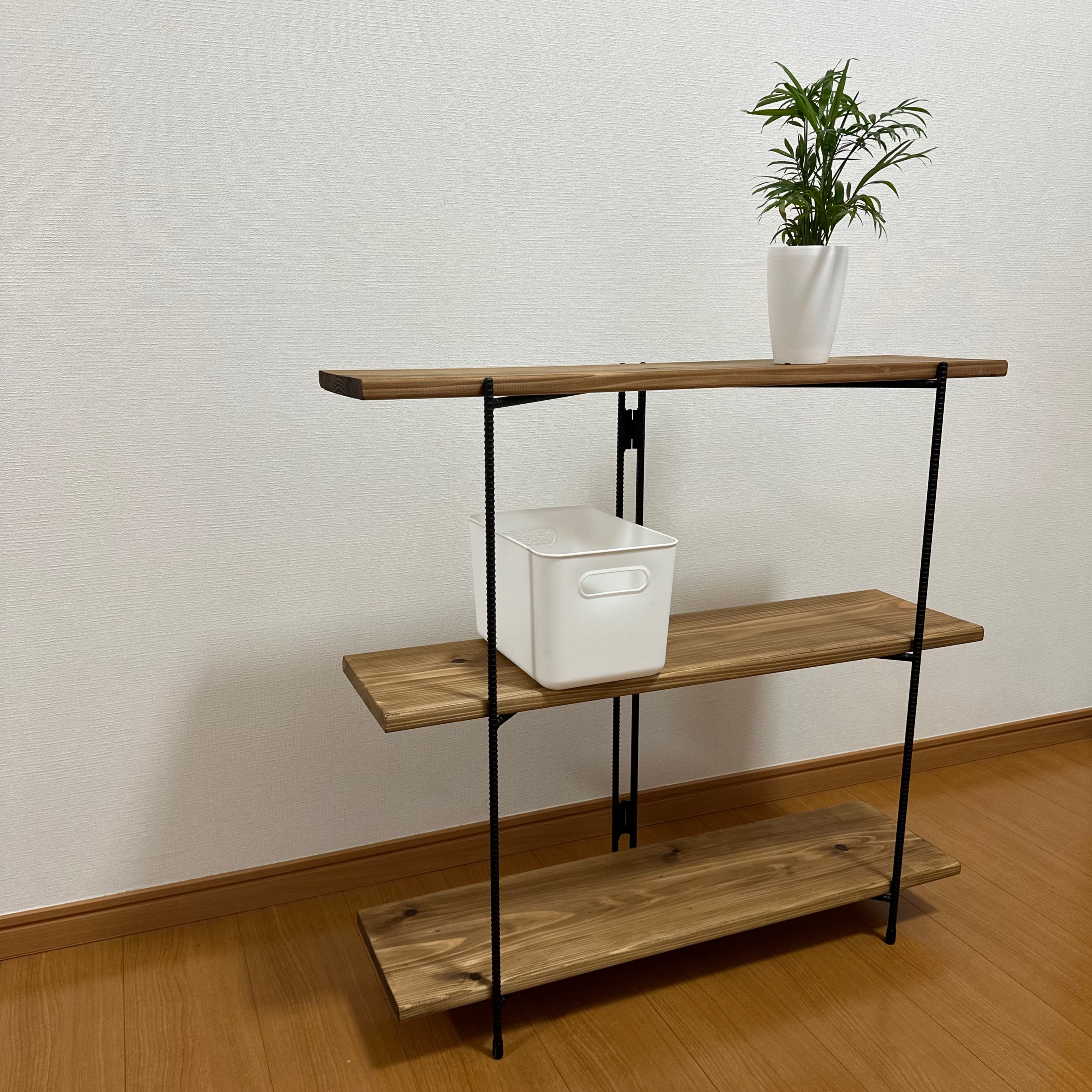 アイアンシェルフ　アイアンラック　折り畳みラック　什器　飾り棚　観葉植物棚 アイアンシェルフ アイアンラック 折り畳みラック マルシェ什器