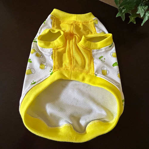 ☆ハンドメイド 犬 ワンコ 服 セミオーダー 接触冷感 メッシュ