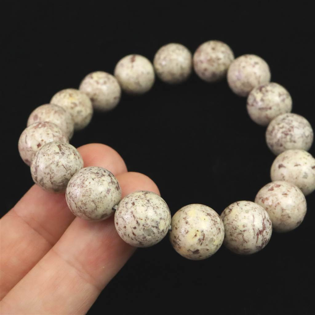 姫川薬石（ノーマル） 12mmブレスレット　　42.0ｇ #43920