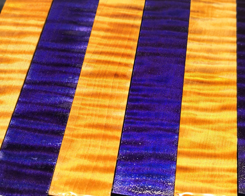 スタビライズドウッド/橡（トチ）/縮杢/ペンブランク【S-06～S-11