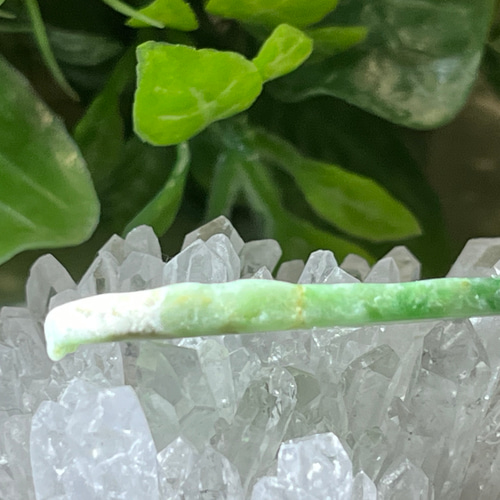 成功と繁栄✨ 糸魚川産 硬玉翡翠 原石 ジェダイド タンブル 天然石