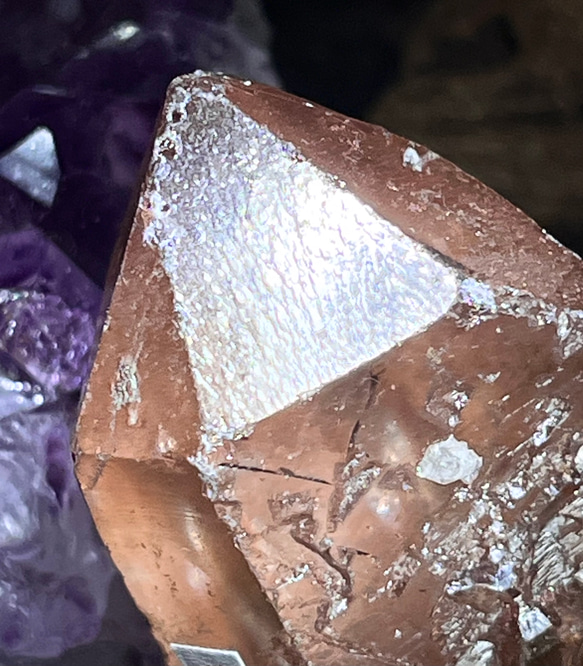 レコードキーパー　ゴイアス産　レッド　レムリアンシードクリスタル 原石　水晶 レコードキーパー ゴイアス産 レッド レムリアンシードクリスタル 原石