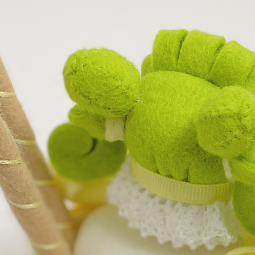 フェルトマスコット［寄り添いキウイタルトちゃん］