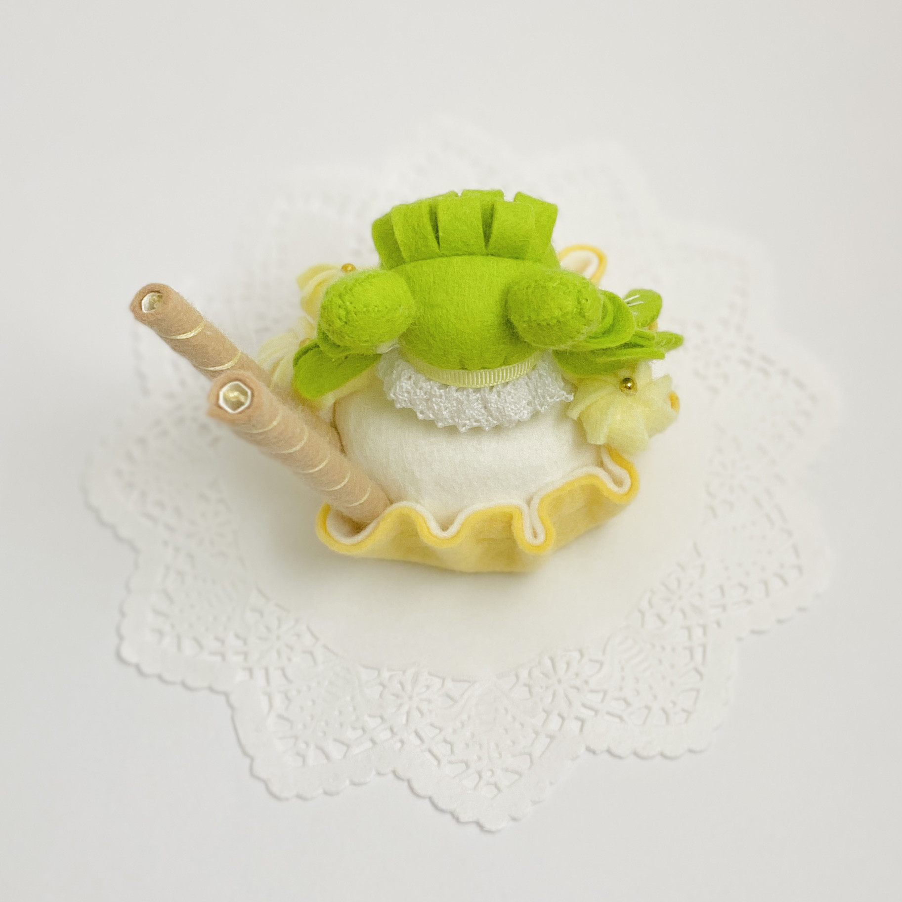 フェルトマスコット［寄り添いキウイタルトちゃん］