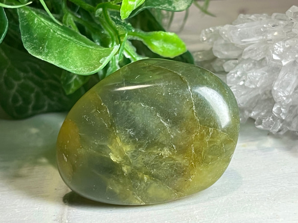 悪気を祓う護符✨ ニュージェイド ネフライト タンブル 中国翡翠 原石