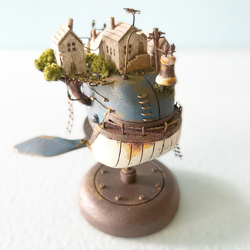 幻のクジラ船 立体・オブジェ jucon 通販 19365421｜Creema(クリーマ)