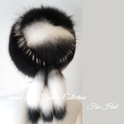 冬の街を彩る☆パリジェンヌのような優雅な帽子 フォックス