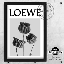 LOEWE type☆オマージュアートインテリアポスター＃909☆ロエベ
