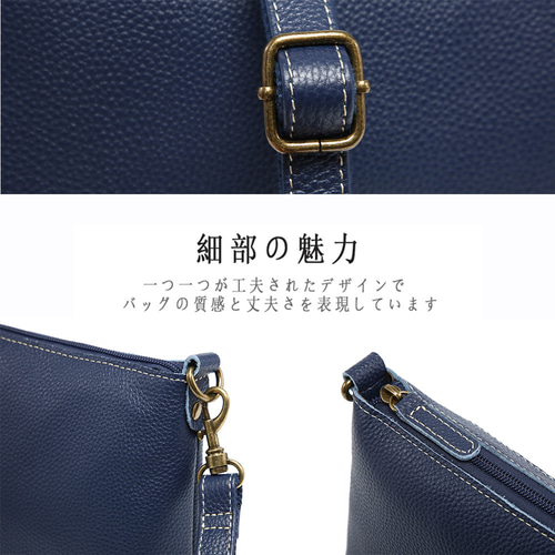 ショルダーバッグ 新品 斜めがけ 本革レザー 可愛い ハンドメイド 小