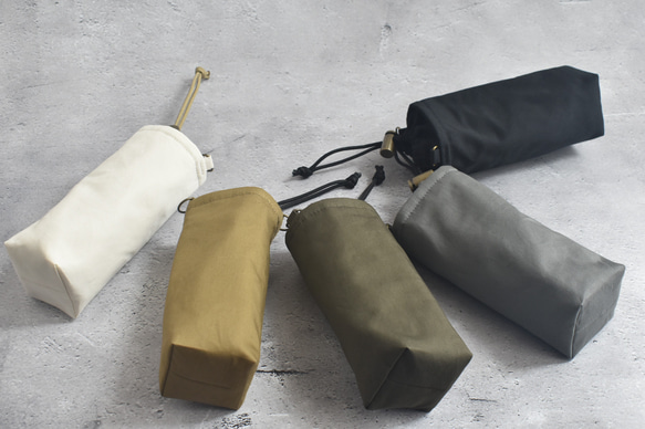 スリム・洗える保冷保温ペットボトルカバー（コットン）/シンプル 20枚目の画像