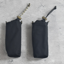 スリム・洗える保冷保温ペットボトルカバー（コットン）/シンプル 6枚目の画像