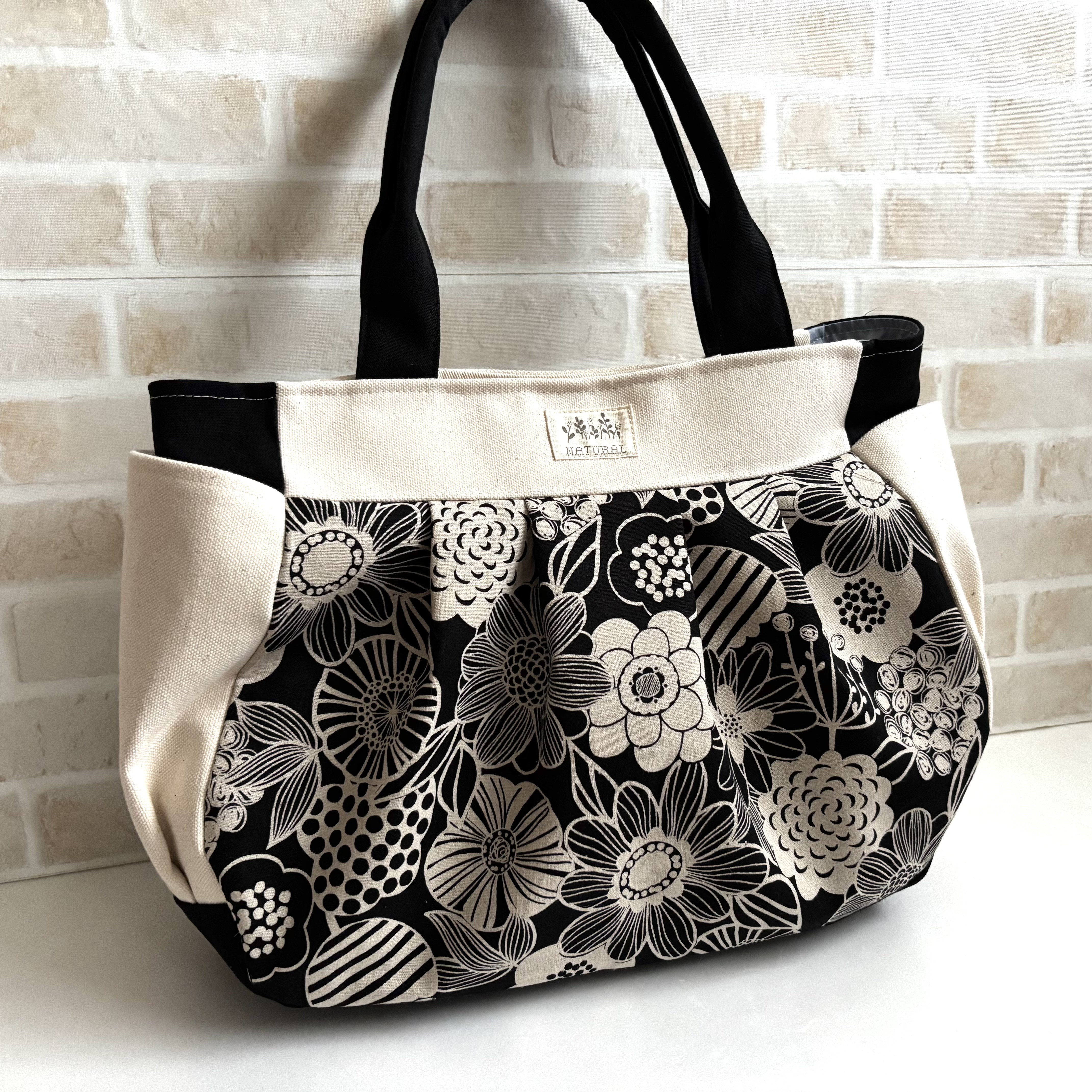 【オーダー品】　トートバッグ　前ポケット付きトート 楽天市場】オーダーメイド トートバッグ キャンバス 生地 帆布